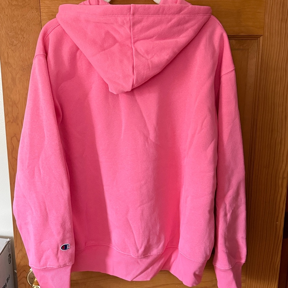 Champion Vibrant Pink Pullover Hoodie - Picture 2 of 4